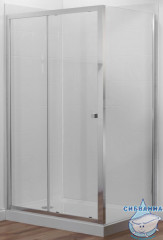 Дверь в нишу Jacob Delafon Serenity 100 см E14C100-GA профиль хром, стекло прозрачное