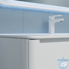 Тумба с умывальником, подвесная, 100 см, белая, Edifice, IDDIS, EDI10W1i95K