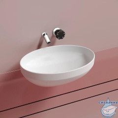  Раковина на столешницу 50 см Ceramicanova Element CN6056MW (белый матовый)