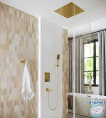 Душевая система Timo Selene  400 1 режим SX-2039/17SM (золото матовое)