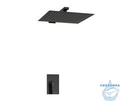 Встраиваемый комплект для душа с верхней душевой насадкой A66181