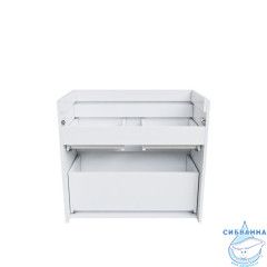 Тумба напольная с ящиками, белая, 80 см, Zodiac, IDDIS, ZOD8CBFi95  подходит ум. 3508000i28