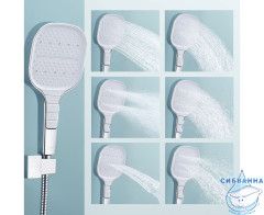 Смеситель для ванны Raglo R51.30 с душевым гарнитуром (хром)