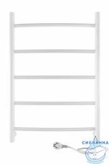 Полотенцесушитель электрический Indigo Arc П5 40х60 белый матовый (с возможностью скрытого подключения, подключение R/L)