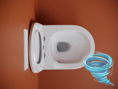 Унитаз подвесной безободковый Ceramicanova Uno Rimless CN11001T с сиденьем быстросъемным Soft Close (микролифт)