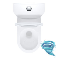 Унитаз напольный со смывом торнадо Iddis Zodiacс бачком и сиденьем Soft Close (микролифт) ZODRDSEi24