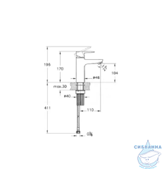 Комплект смесителей Vitra Flow Soft  A42301EXP (хром)