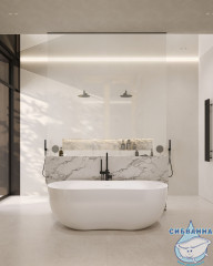 Ванна из искусственного камня ABBER Stein AS9604 170x80