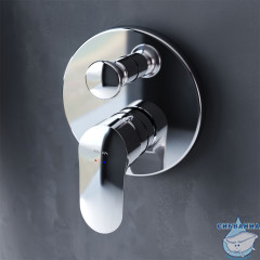 Встраиваемый смеситель для ванны AM.PM Like F8085000 (хром)