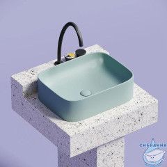  Раковина на столешницу 51 см Ceramicanova Element CN6052MLG (зеленый)