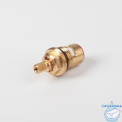 Кран-букса для смесителя, керамика, 180°, 20 зубцов, G1/2", М24, h=45 мм, правая, IDDIS, 998CR451SMH