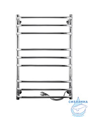Полотенцесушитель электрический Indigo Brace Lux П9 (с таймером) 50х80 хром (с возможностью скрытого подключения, подключение R/L)