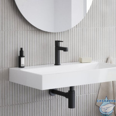 Смеситель для раковины Ravak Puri X070182 (черный матовый)