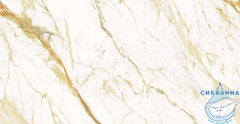 Плитка керамогранитная AZARIO CALACATTA ROYAL GOLD 60x120 Carving (H18004004G)