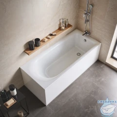 Ванна из искусственного камня Bas Канди 180x80