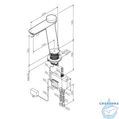 Смеситель для раковины AM.PM Inspire 2.0 F50A92400 (без донного клапана) (хром)