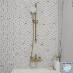 Душевой шланг Iddis 150 см 04P15MGi19 (золото матовое)