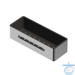 Полка для душа WHITECROSS Ergo ER2280NIB (брашированный никель)