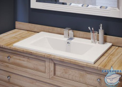 Раковина встраиваемая 60 см Sanita luxe Квадро QDR60SLWB01