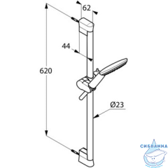 Душевой гарнитур Kludi Freshline 6783005-00
