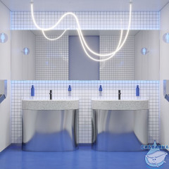 Cмеситель для раковины Iddis Aiger AIGGB00i01 (черный глянцевый)