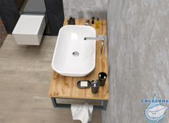 Столешница 1MARKA GRUNGE LOFT 90 Дуб Вотан