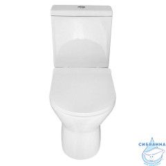 Унитаз напольный безободковый Azario Mons с бачком и сиденьем Soft Close (микролифт) AZ-76004