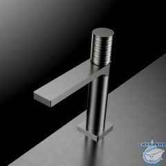 Смеситель для раковины Vincea Domus VBF-5DM01GM (вороненая сталь)