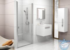 Дверь в нишу Ravak Chrome CSD1-90 см профиль хром