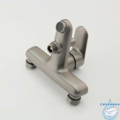 Смеситель для ванны Aquatek Ника AQ1840BGM (оружейная сталь)