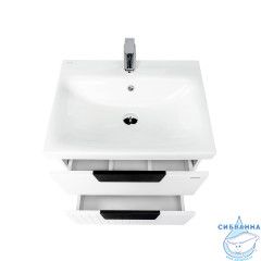 Тумба Viant Сицилия 50П с раковиной Como 50 белый
