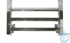 Полотенцесушитель электрический Санприз Контур П6 40Х60 U (хром) (подключение универсальное)