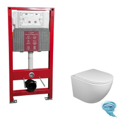 Инсталляци Calypso Beta с унитазом Calypso CS46UQ-OKS c сиденьем Soft close (микролифт) B46UQ-OKS-SET