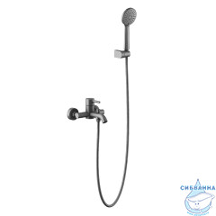 Смеситель для ванны Aquatek Европа AQ1349BGM (оружейная сталь)