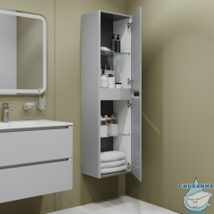 Пенал подвесной Iddis Edifice 40 см, светло-серый EDI40L0i97