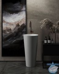 Раковина напольная 41 см Radostone Альба FL RALF10000