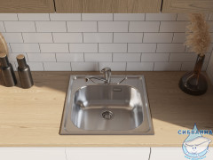 Кухонная мойка Omoikiri Saru 48 IN нержавеющая сталь