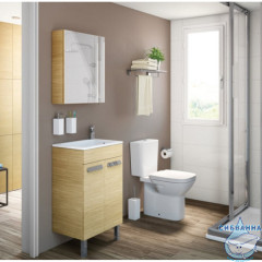 Унитаз напольный Roca Debba 34299700Y с бачком и сиденьем быстросъемным Soft Close (микролифт)