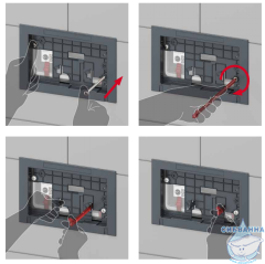 Инсталляция для унитазов TECE TECEprofil 9300302 