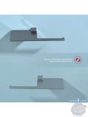 Держатель туалетной бумаги Raglo R301.03.09 (графит)