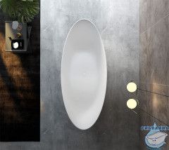 Акриловая ванна Abber AB9333 180x80 с каркасом