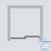 Дверь в нишу Radaway Premium Plus DWJ 137-141 см 33323-01-01N