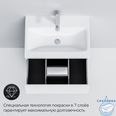 Тумба под раковину Am.Pm Gem 60 белый глянец