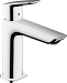  Смеситель для раковины Hansgrohe Logis 71252000 (с донным клапаном Push-Open) (хром)