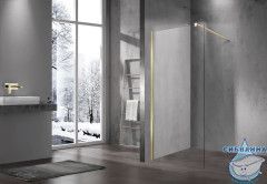 Walk-in Vincea Walk In HS 90 профиль брашированное золото, стекло прозрачное VSW-1H900CLG