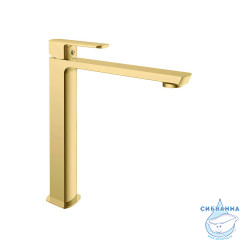 Смеситель для раковины Vincea Next VBF-1N2BG (брашированное золото)
