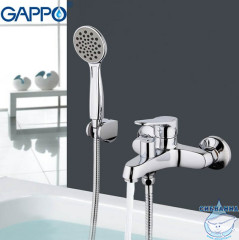 Смеситель для ванны Gappo G3236 с аксессуарами (хром)