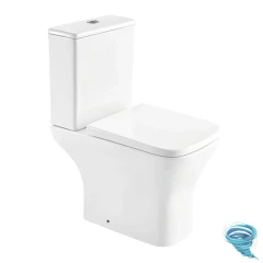 Унитаз напольный безободковый Azario Nigel с бачком и сиденьем Soft Close (микролифт) AZ-55T