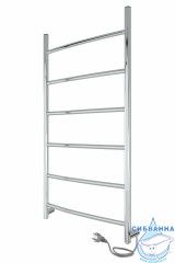 Полотенцесушитель электрический Indigo Arc П5 30х70 хром (с возможностью скрытого подключения, подключение R/L)