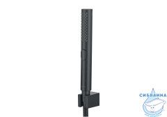 Смеситель для ванны на борт Aquatek Вега AQ1044MB (черный матовый)